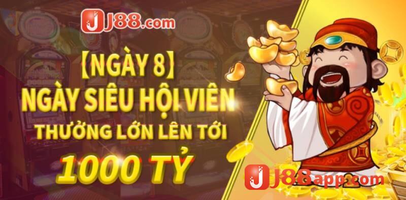 Tổng hợp những khuyến mãi J88 mới nhất 2025 8 Nhà cái J88 cung cấp cho người chơi những khuyến mãi gì?