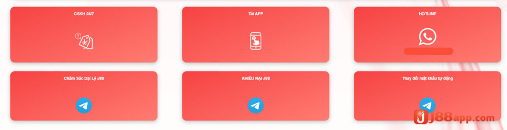 Dịch vụ CSKH J88 đa dạng và nhanh chóng